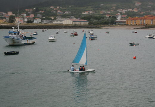 Cariño é unha das sedes da campaña de vela e windsurf da Deputación